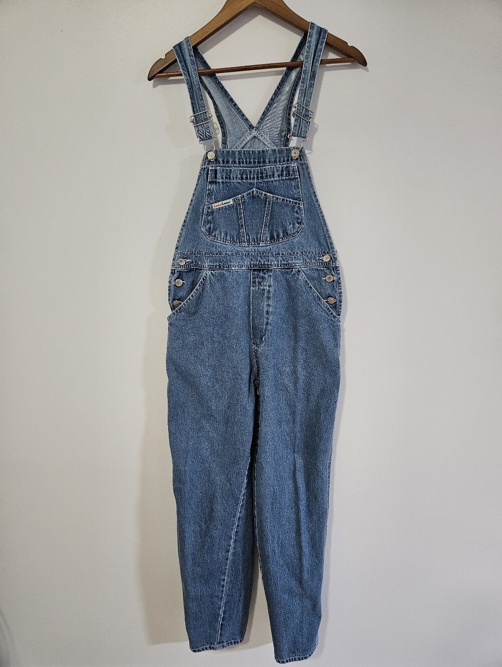 London London Denim Overalls Work Carpenter Worker Rancher Farmer Y2K M